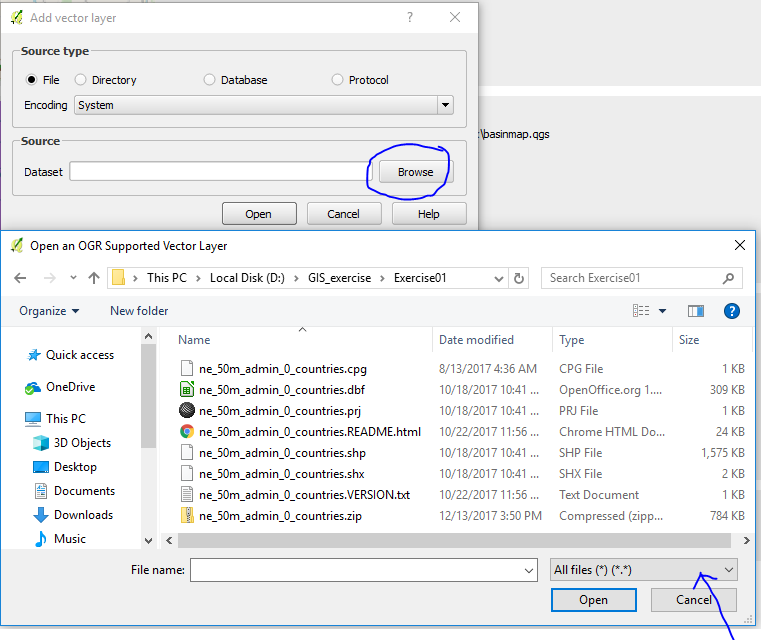 Add vector layer